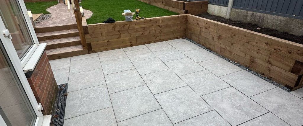 Grey Stone Patio